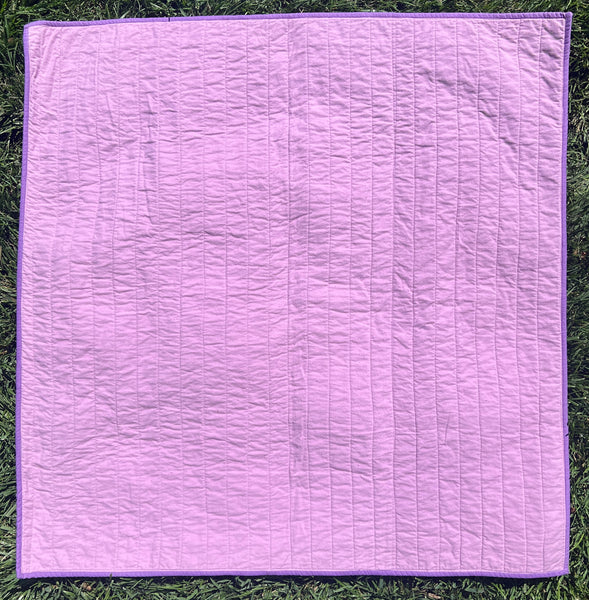 Handmade Baby Quilt: Triangle Mosaic