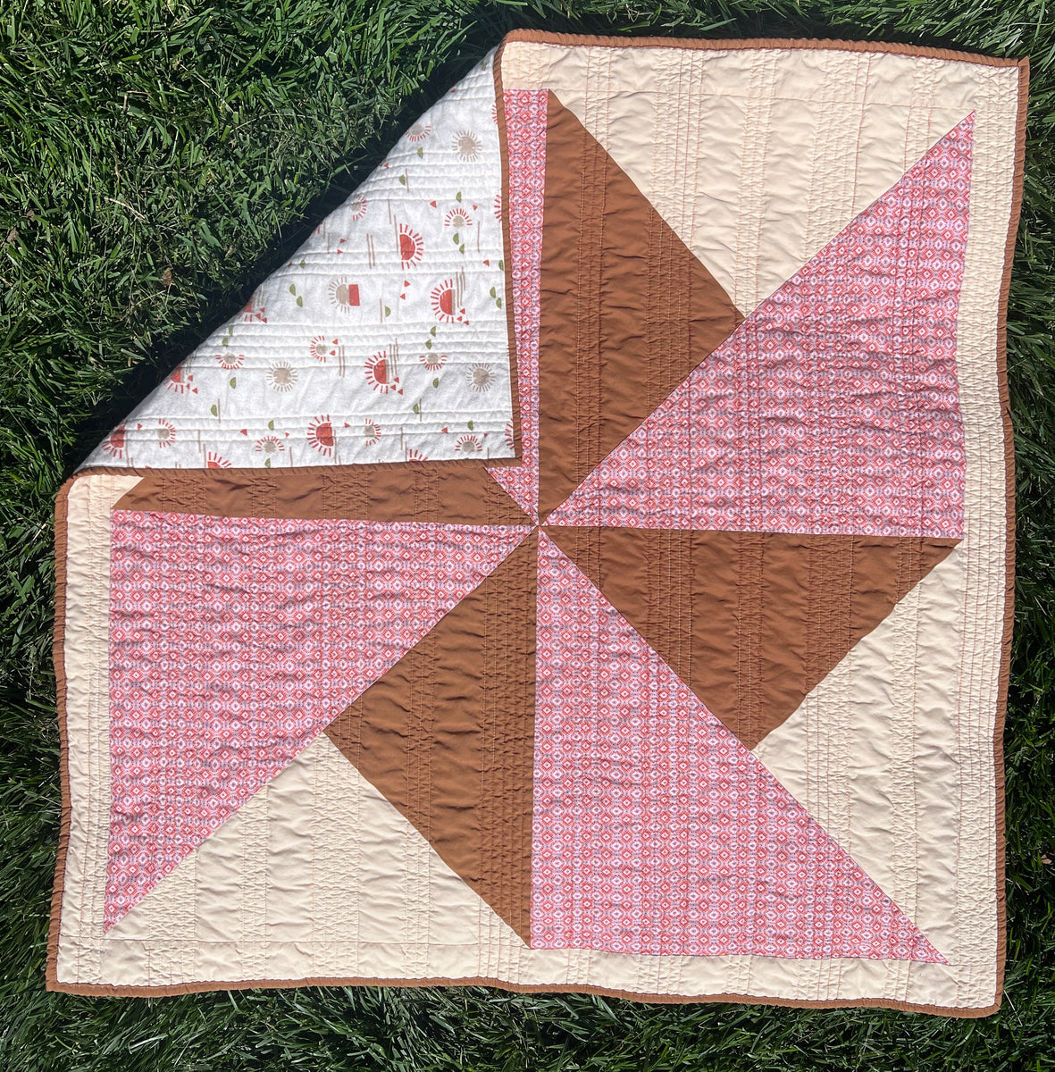 Pink baby 2024 quilt